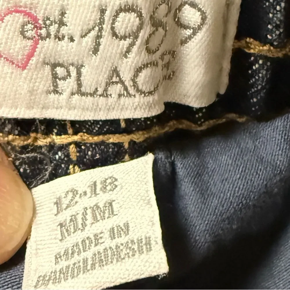 The Children's Place Est. 1989 Denim Blue Kids Skirt Size 12-18 months